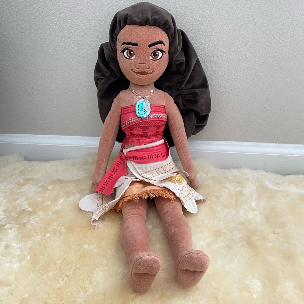 Disney Parks Authentic Original Moana large soft doll plush 20”